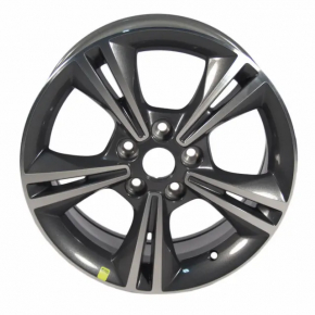 Диск колесный R16 x 7j Ford Focus mk3 11-18 тип 1, графит, легкая бордюрка