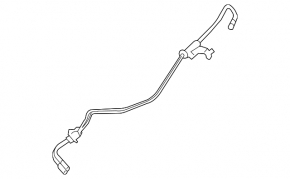 Furtun de frână stânga față Volvo XC60 10-17