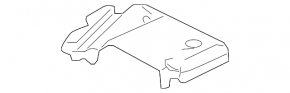 Накладка моторного отсека задняя правая Lexus RX400h 06-08