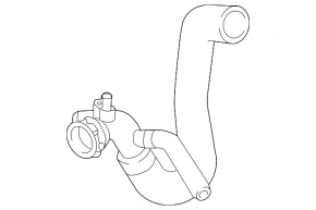 Conductă de răcire inferioară Audi Q5 80A 18-23 3.0T