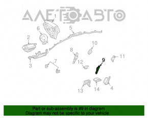 Датчик боковой подушки безопасности левый Lexus RX300 RX330 RX350 RX400h 04-09