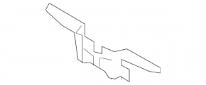 Планка замка капота Mazda CX-5 17-24