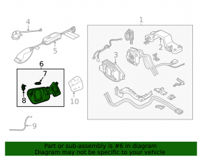 Корпус порта зарядки Volkswagen ID.4 21-22 с замком