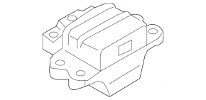 Подушка двигателя левая Audi Q3 15-18