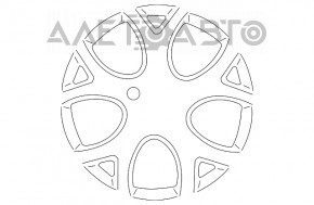 Комплект дисков R17 4шт Ford Focus mk3 11-18 тип 2 Sport