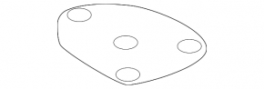 Лючок защиты двигателя передний Mazda 3 19-26 FWD Mexico built
