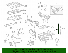 Щуп масляный 3MZ-FE Lexus RX400h 06-08