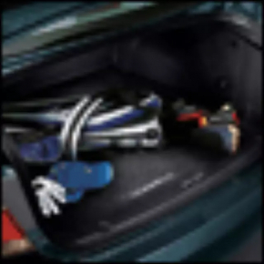 Коврик багажника ткань Hyundai Sonata 11-14 черный
