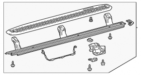 Treaptă laterală dreaptă pentru Toyota Land Cruiser 24-26