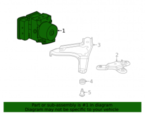 ABS АБС Acura MDX 14-15