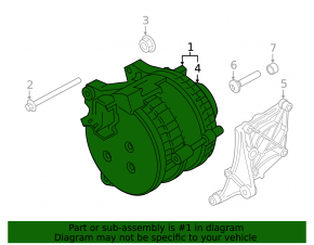 Generator Porsche Cayenne 19-26 2.9T, 3.0T, 4.0T