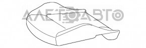 Scaun șofer Mercedes GLC 16-22 cu airbag, electric, încălzire, memorie, piele bej