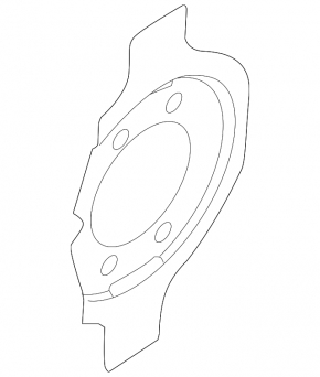 Кожух тормозного диска передний правый Nissan Maxima A36 16-23