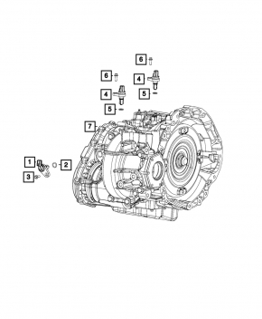 Датчик скорости АКПП Dodge Journey 11-19 3.6 AWD