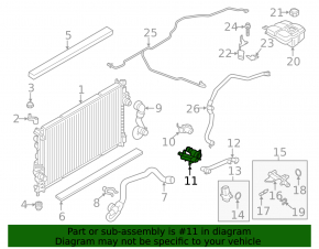 Корпус термостата Ford Fusion mk5 13-13 1.6Т