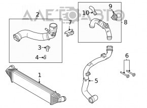Senzor de hartă Ford Edge 19- 2.0T