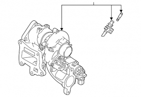 Турбина Mazda CX-5 19-25 2.5T