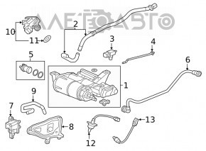 Лямбда-зонд первый Honda Civic XI FE/FL 22-24 2.0