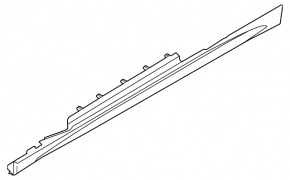 Порог левый BMW 4 F32/33-20 14-20 кабрио, Coupe
