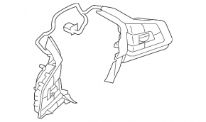 Butoane de control al volanului Subaru Forester 19-21 SK pentru pilot automat adaptiv