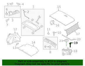 Крепление домкрата Ford Fiesta 11-19