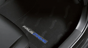 Комплект ковриков салона ткань Toyota Prius 50 Prime 17-22 черная