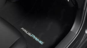 Комплект ковриков салона ткань Toyota Prius 50 Prime 17-22 черная