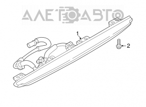 Стоп сигнал Mazda CX-9 16-23