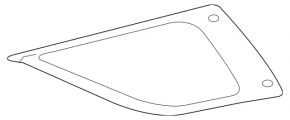 Форточка глухое стекло задняя правая Mercedes W164 ML