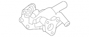 Корпус термостата Mazda 3 19-26 2.5 АКПП