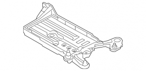 Palet pentru baterie VW Jetta 19- nou original