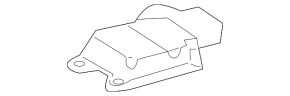 Модуль srs airbag компьютер подушек безопасности Lexus RX450h 10-12