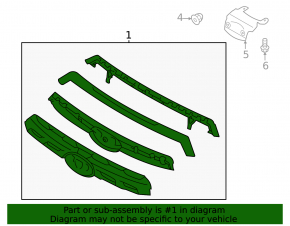 Grilă radiator Subaru Forester 25-26 Touring