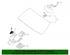 Senzor de ploaie pentru Mercedes Clasa A V177 19-22