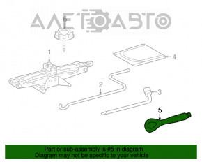 Буксировочный крюк Lexus RX350 RX450h 16-22