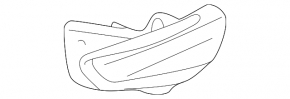 Повторитель поворота левого зеркала Toyota Corolla 20-26