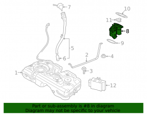 Топливный насос бензонасос BMW 2 F44 20-24 B46, B48