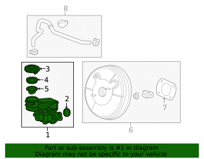 Бачок ГТЦ Honda Civic X FC 16-21 с крышкой, без цилиндра