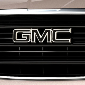 Эмблема логотип GMC решетки радиатора GMC Terrain 18-21 черная