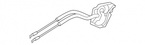 Замок двери передней правой Mazda3 MPS 09-13