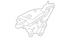 Петля капота правая Cadillac CTS 14-19