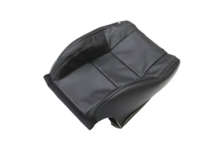 Tapițerie scaun pasager superior Jeep Grand Cherokee WK2 16-17 piele neagră, încălzită, lovituri, zgârieturi, necesită curățare