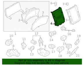 Монитор дисплей Subaru Forester 25-26