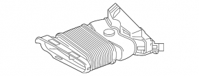 Воздухоприемник левый Mercedes W167 GLE 450 20-26 3.0h
