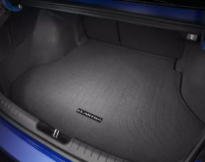 Коврик багажника ткань Hyundai Elantra 21-26 черная