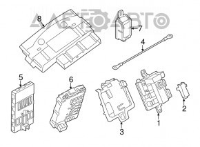Провод модуля распределения энергии BMW 4 F32/33/36 14-20