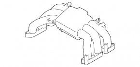 Коллектор впускной Subaru Outback 10-14 3.6