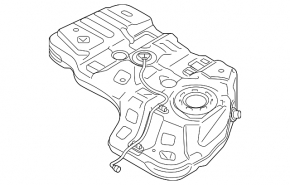 Rezervor de combustibil Kia Sorento 19-20