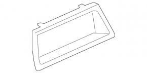 Накладка монитора BMW X5 X6 E70 E71 07-13 8,8"