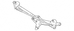 Трапеция дворников очистителя Kia K5 21-26